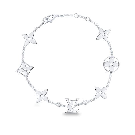 louis vuitton fusain idylle|IDYLLE BLOSSOM MONOGRAM BRACELET, WHITE GOLD .